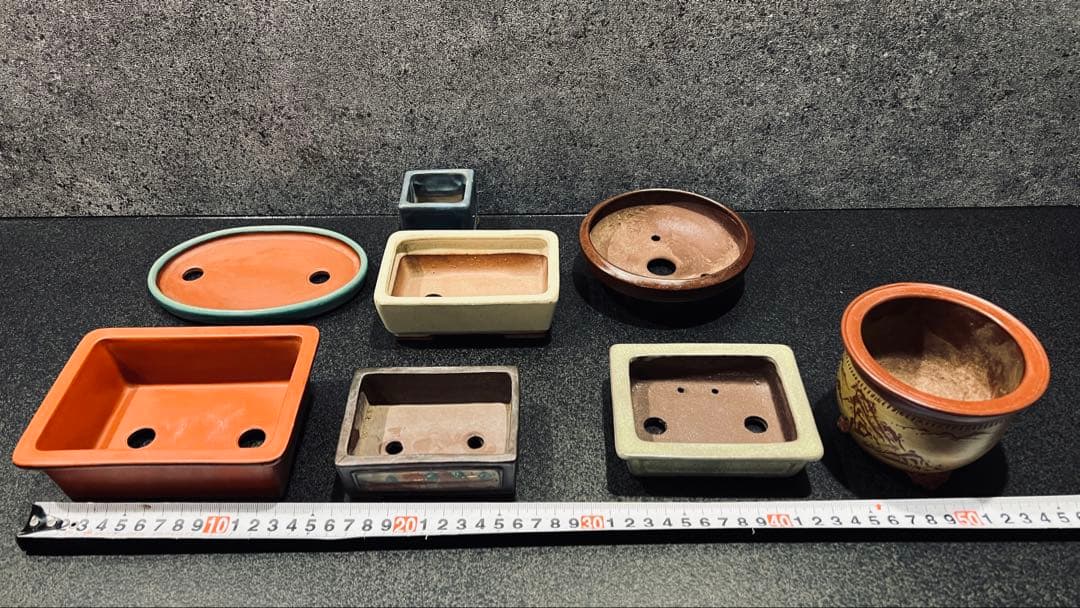 文山 陶翠 江小林 美芸 山秋 8個セット 柳瀬美術店 / 4代上出喜山「極彩梅絵六角小紋文様酒盃」共箱[KAMIDE