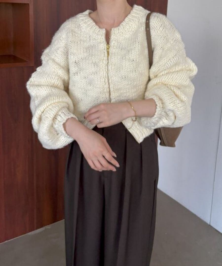 LE'MAGE×gemeilコラボ　スラブカーディガン gemeil｜【LE'MAGE×gemeilコラボ】スラブカーディガン | Rakuten