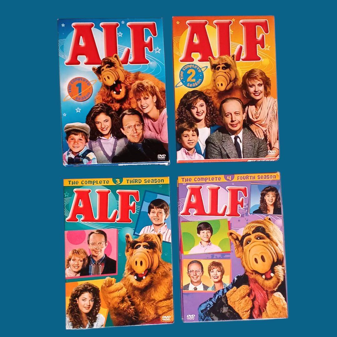 【のぎ様購入】　ALF　アルフ DVD 日本語版 全4巻 8枚セット アルフ［ファースト］セット1 【DVD】 ワーナー ブラザース｜Warner