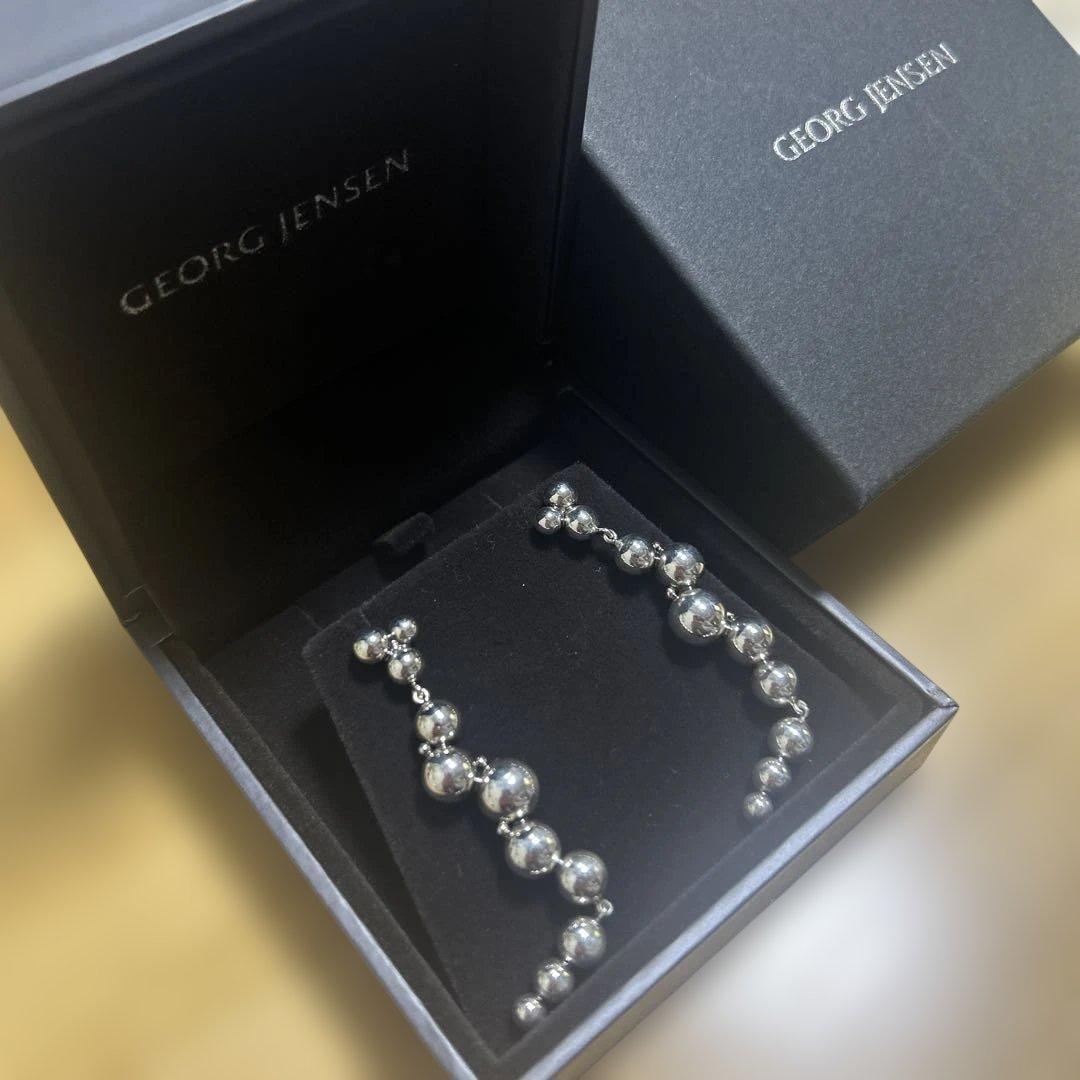 週末限定価格】GEORG JENSEN ムーンライトグレープ ピアス - メルカリ