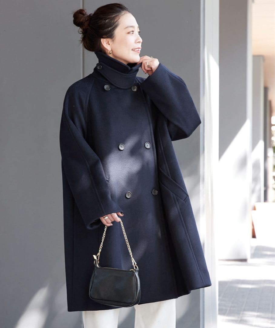 B.C STOCK Simplicite Wビーバーテントライントレンチコート - メルカリ