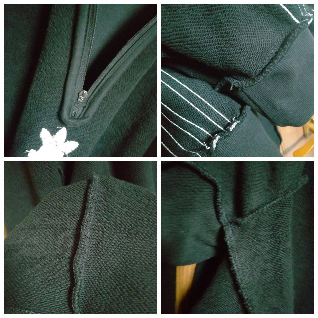 アディダス ハーフジップ スウェット 常田大希着用モデル ブラック XL