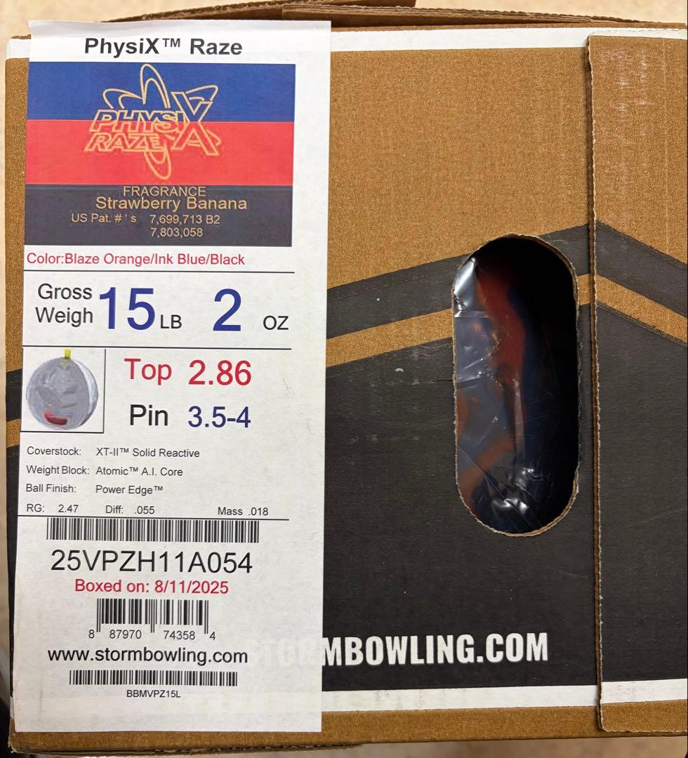 新品未使用】Storm PhysiX Raze フィジックスレイズ15ポンド - メルカリ