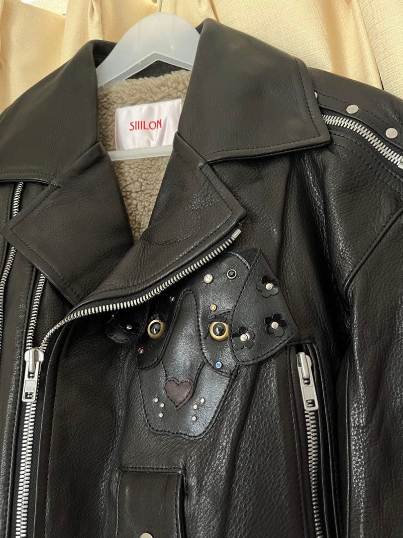 SIIILON シーロン STAY GOLD jacket ライダースジャケット - メルカリ