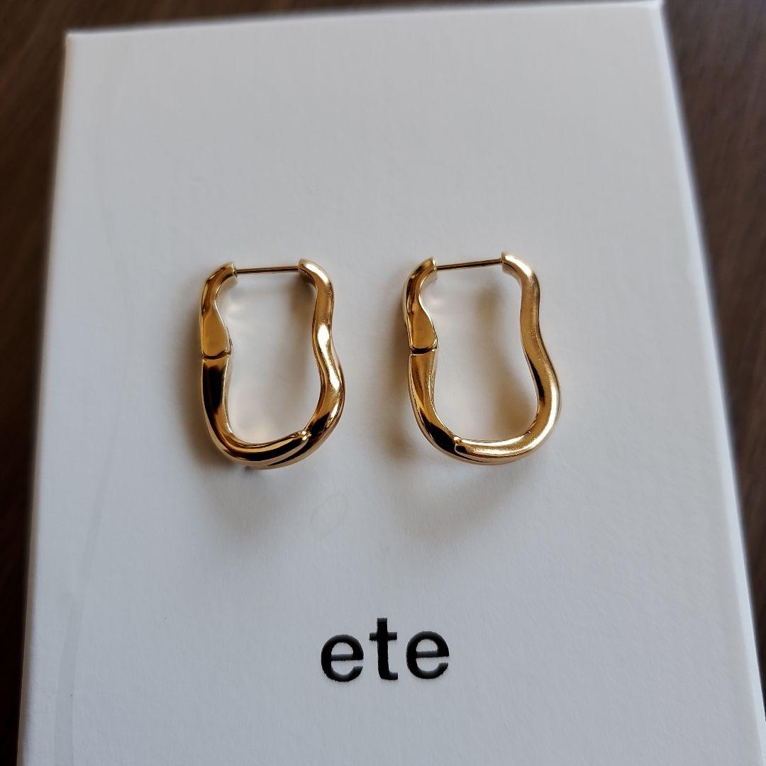 本日のみのお値引き‼️‼️ete エテ ハグピアス (ポストはK18) - メルカリ