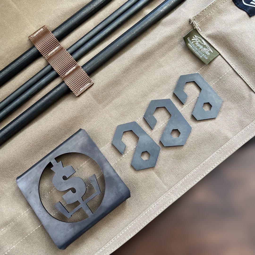 ソマビト SomAbito 焚き火パラレールハンガー ウインドブロック&ケース