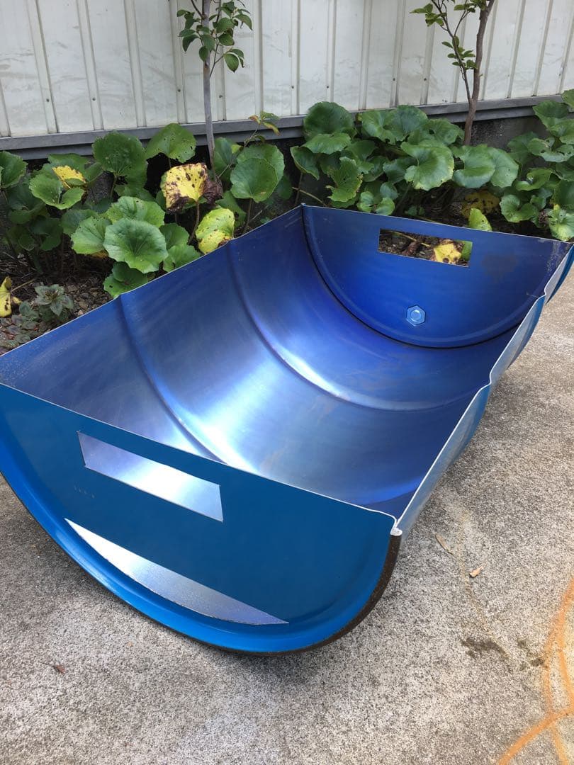 さこ ドラム缶 バーベキューコンロ本体のみ 2台 日本製 ドラム缶バーベキューコンロ Aセット (高脚4本 火バサミ45cm付