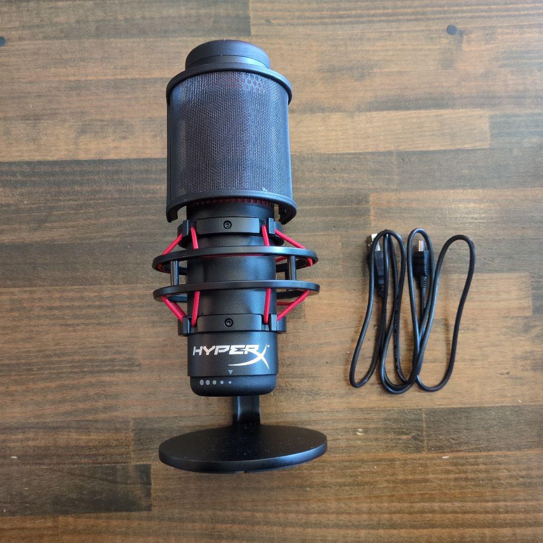 HYPER X コンデンサーマイク QUADCAST ポップガード付き HyperX QuadCast2 コンデンサーマイク USBマイク 製品詳細 | 日本HP
