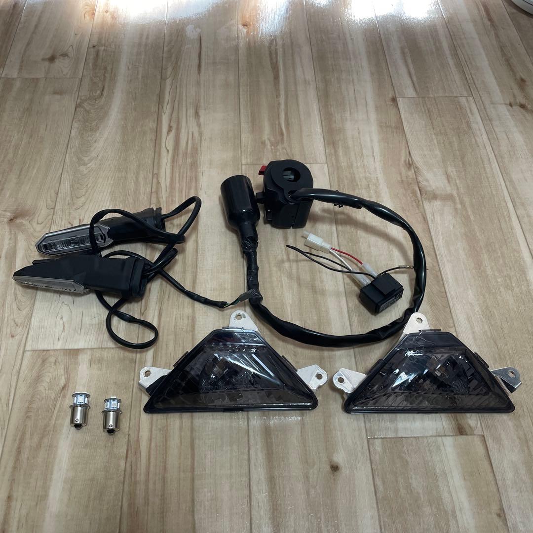 【Ninja400】LEDウィンカー化＆ハザード機能追加キット Amazon | TST NEXUS フロント LEDウィンカー (シーケンシャル) ZX6R(13