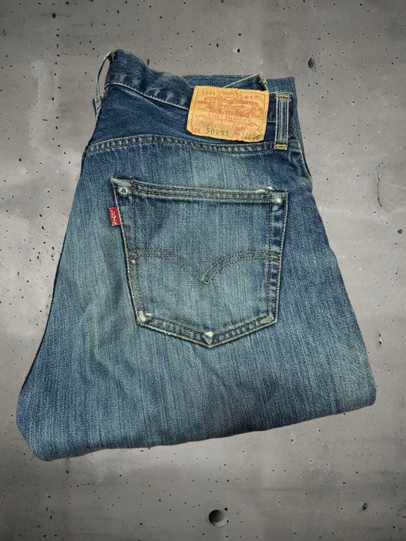 Levi's 501XX 復刻 バレンシア工場 ボタン裏555 W32 L36 - メルカリ