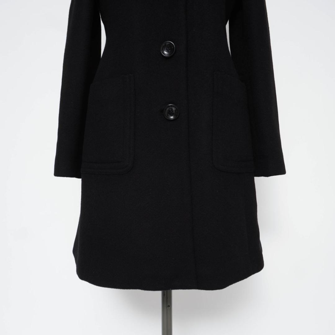 BANANA 🎇 REPUBLIC シルクステンカラーコート総裏 黒S*YC127