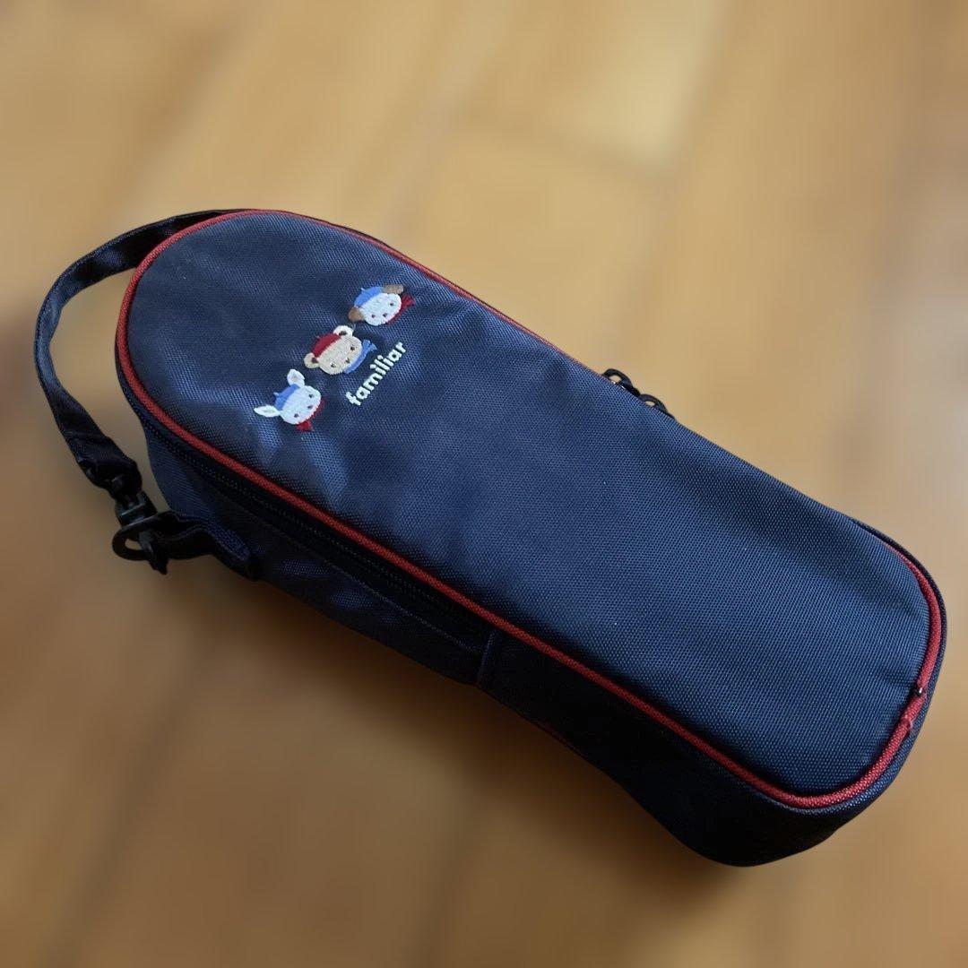 familiar 哺乳瓶ケース ネイビー - メルカリ