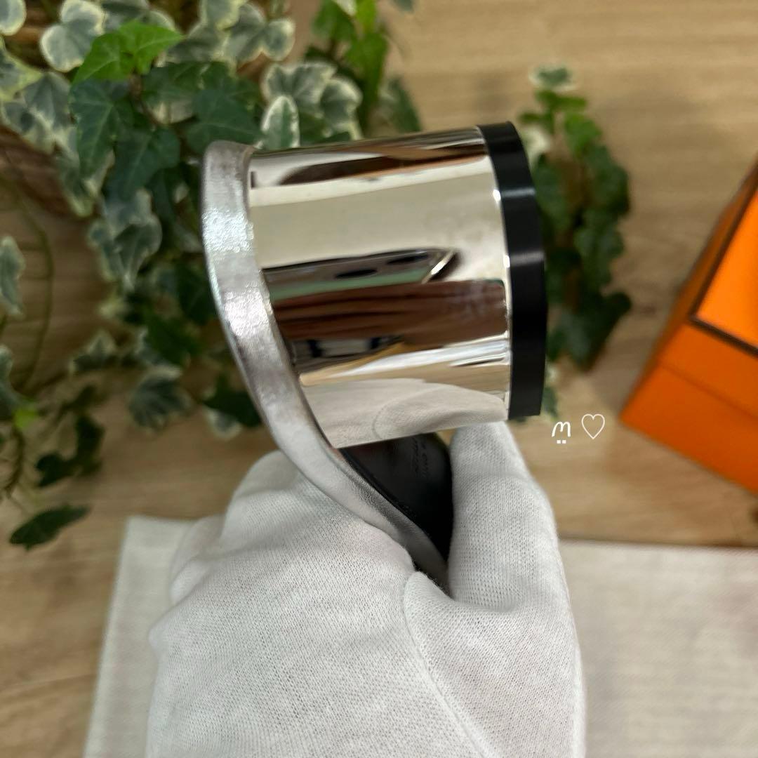 ご専用☆新品 HERMESエルメス オアジス 34.5 サンダル グリアルジャン