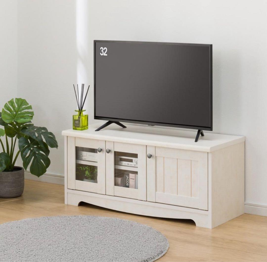 ニトリ　テレビ台　ローボード　リズバレー SLM90 WH ニトリ（NITORI） ローボード(リズバレー SLM90 WH) テレビ台 TV台 TV