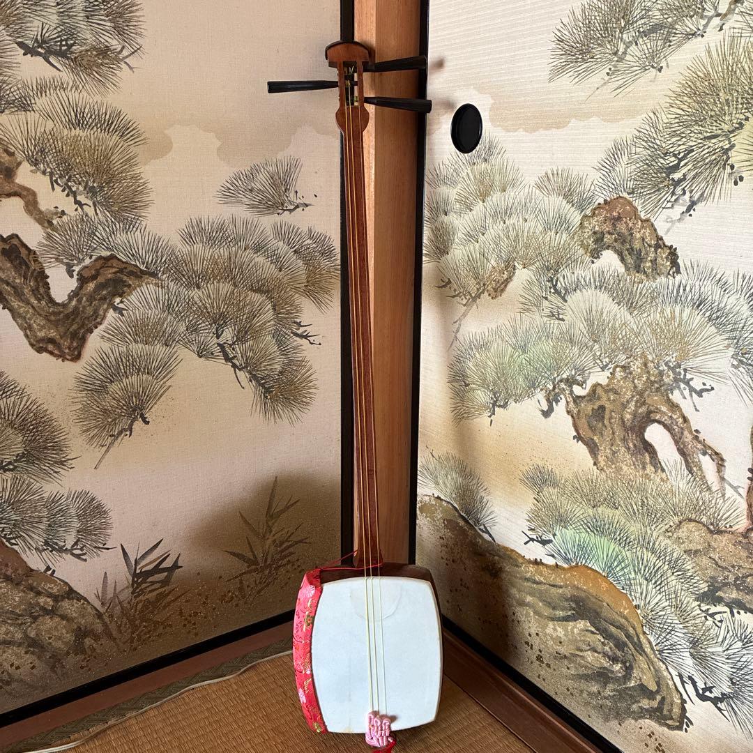 長唄三味線 花梨 三味線 細棹 阿波おどり - メルカリ