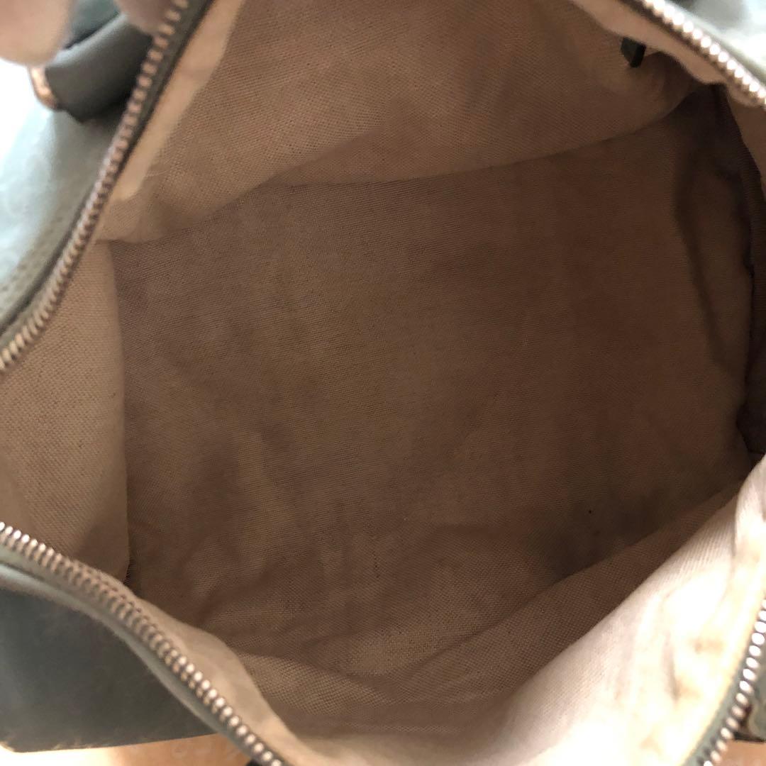 グッチ ハンドバッグ ミニボストン GGスプリーム 緑 FS389 - メルカリ