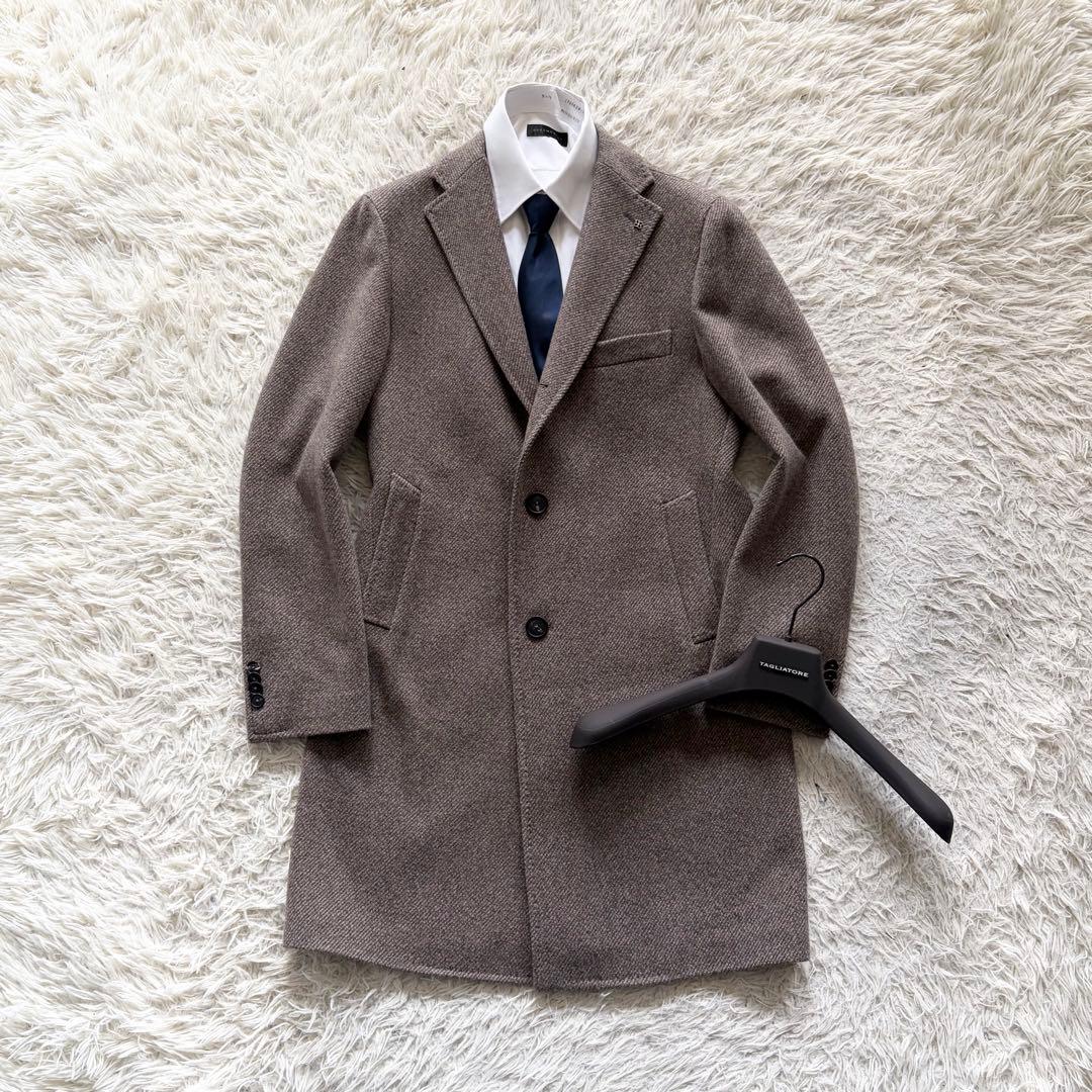 <24AW 極美品>TAGLIATORE カシミヤウール チェスターコート 44 24AW 極美品>TAGLIATORE カシミヤウール チェスターコート 44 - メルカリ