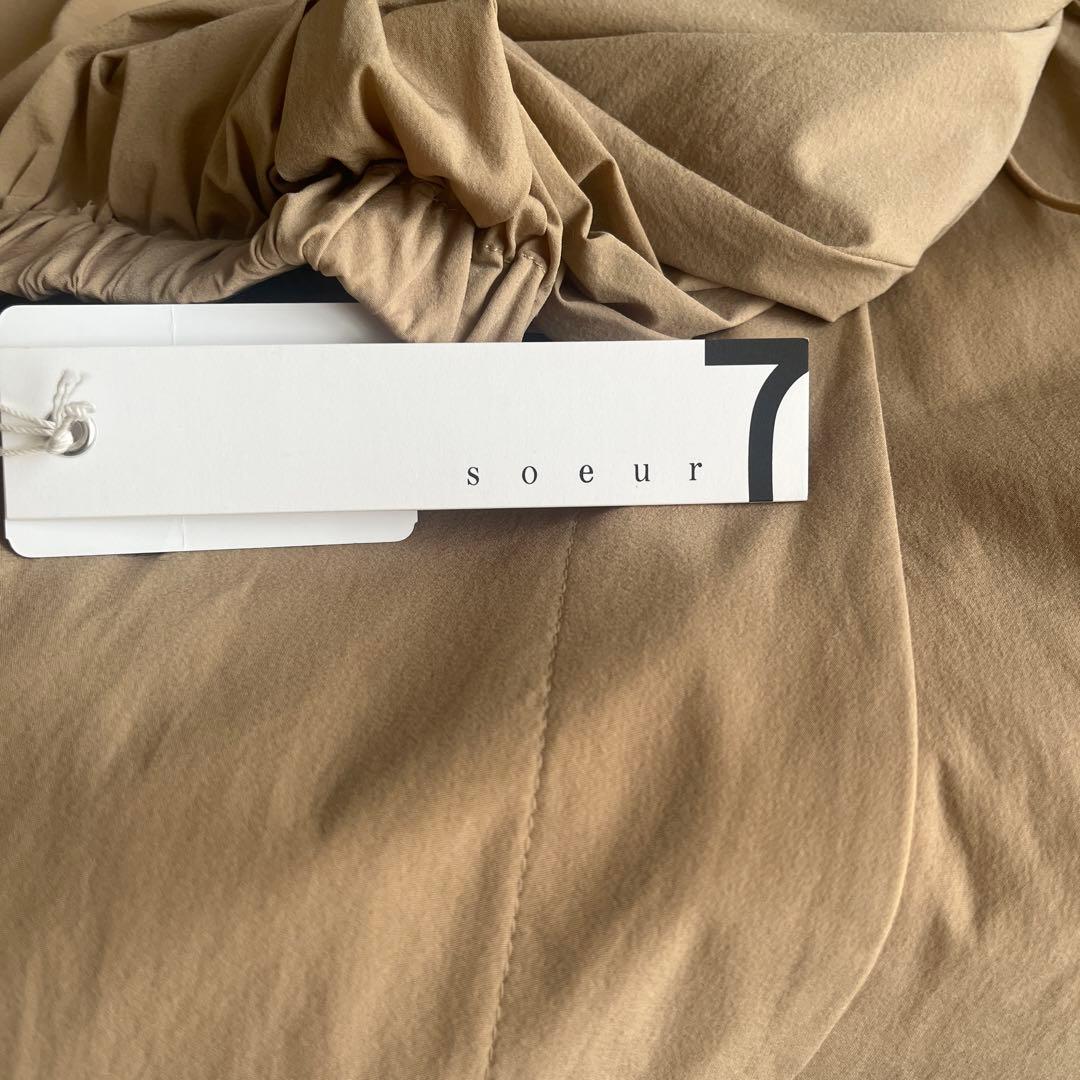 Mimi様専用 soeur7 スコットクラブ ギャザートレンチコート Mサイズ