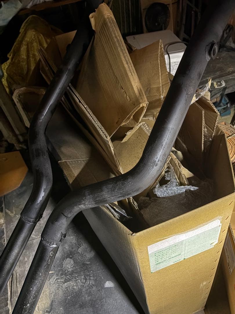 クラウン　マークx 中間ストレート BRASH】GRX130系 マークX 中間パイプ 超底上げ 直管ストレート