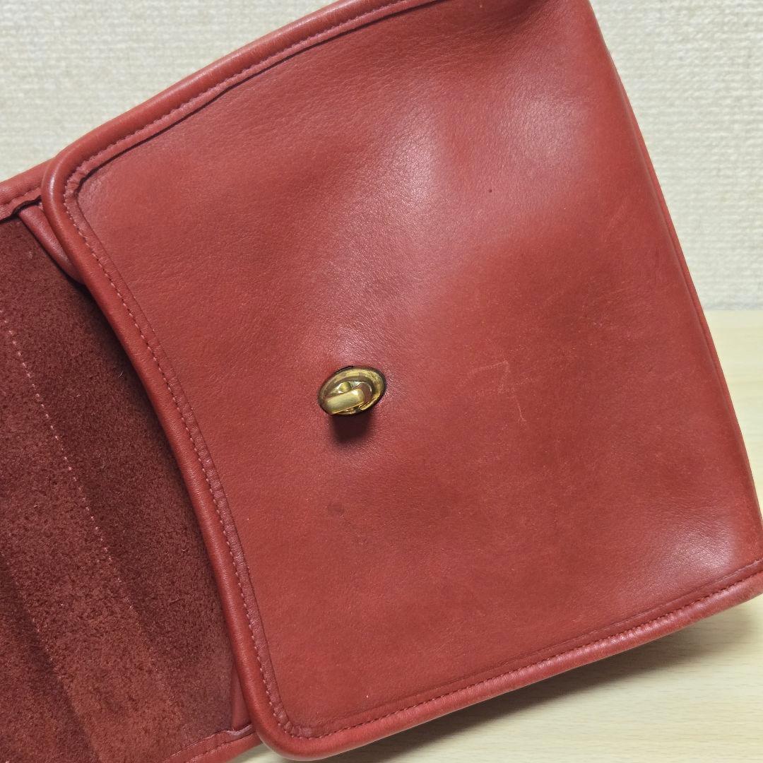 オールドコーチ 9985 ターンロック トップハンドル ハンドバッグ