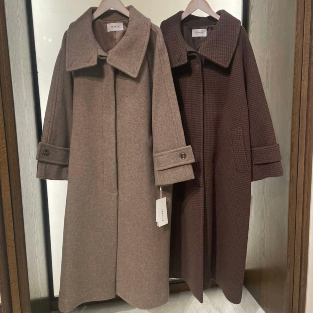 フレイアイディー FRAY I.D スタンドカラーバルマカンコート - メルカリ