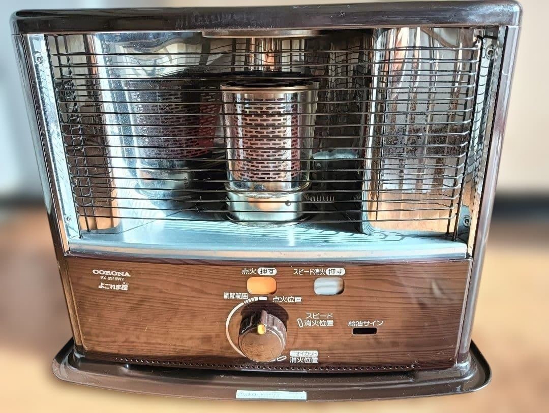 CORONA コロナ石油ストーブ RX-2919WY よごれま栓 2019年製 石油ストーブ ストーブ CORONA コロナ 日本製 よごれま栓 RX-2912WY