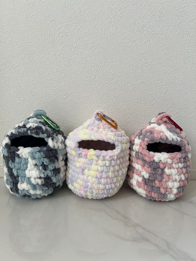 モモンガポーチ（1匹用大きめ）3個セット - メルカリ