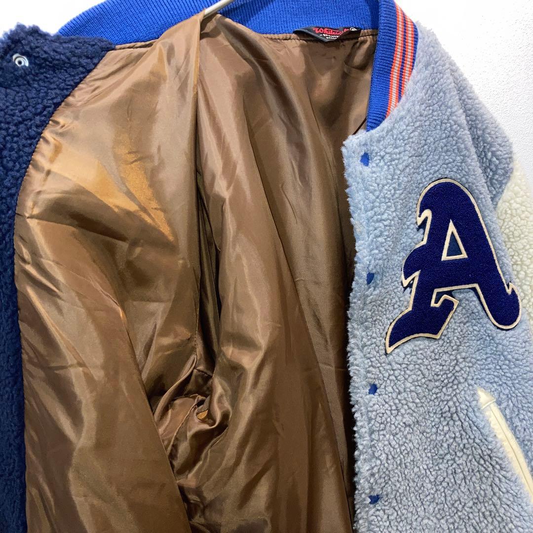 WHITES VILLE ホワイツビル スタジャン ボア フリース サイズ40 - メルカリ