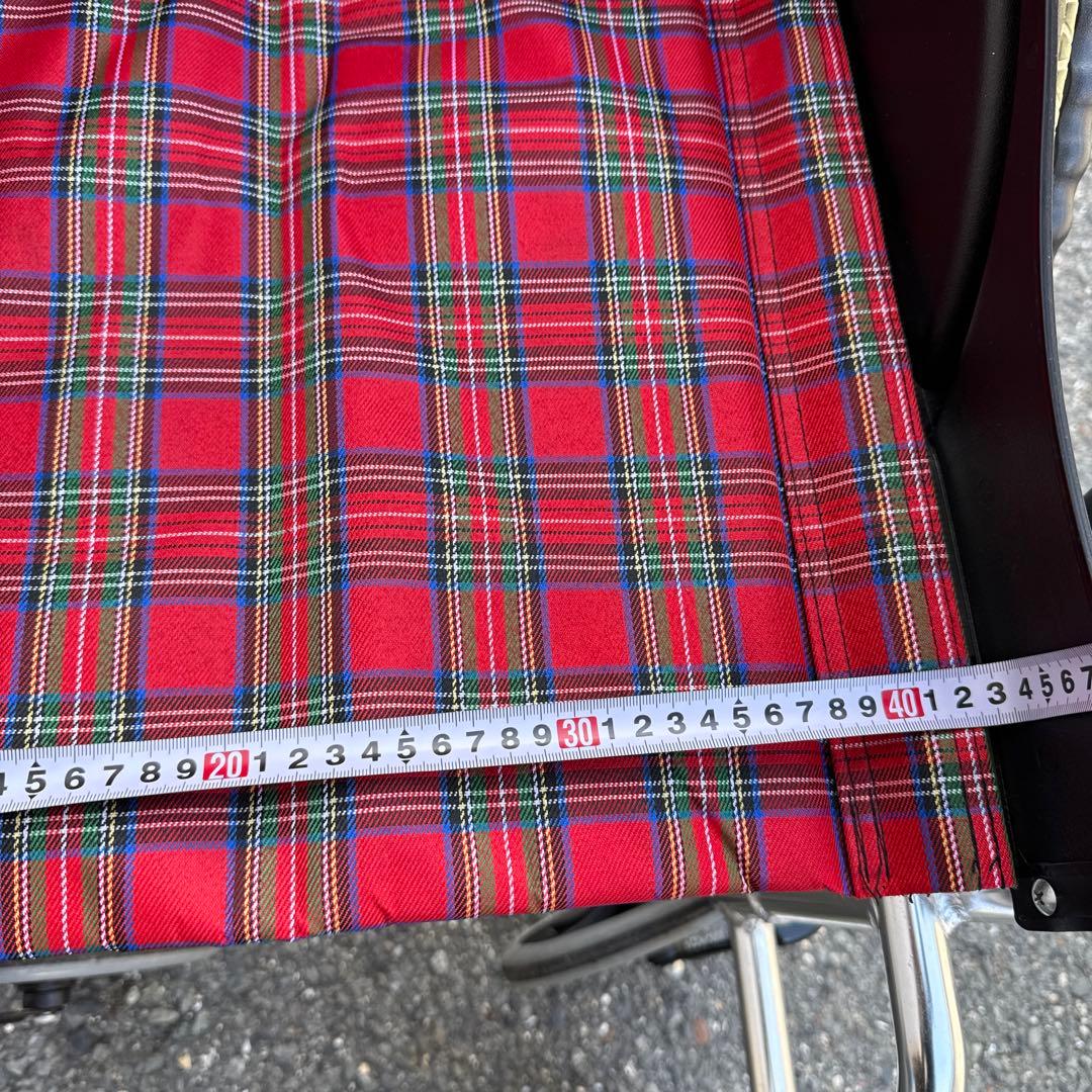 美品 軽量自走用車椅子 チェック柄 引取限定【A-193】 - メルカリ