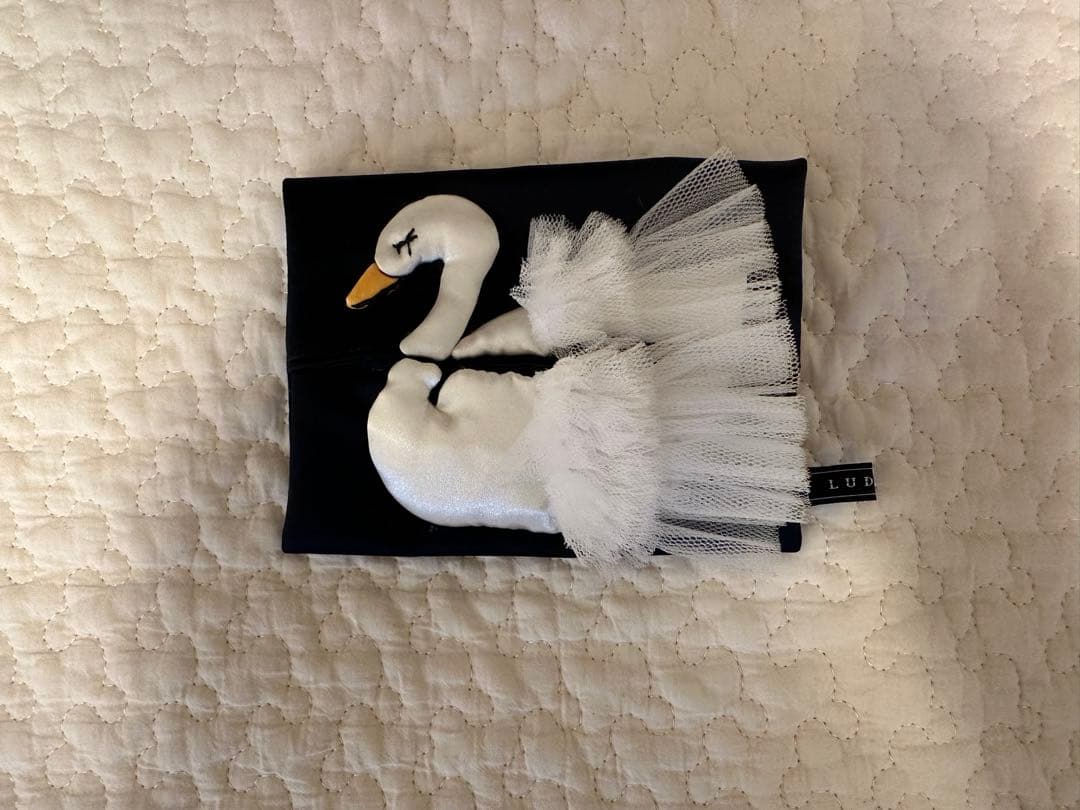 ludlow ラドロー スワン 白鳥 ティッシュケース drawer ドゥロワー