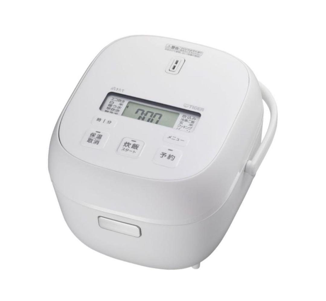 TIGER マイコンジャー炊飯器 JBS-A055 WM 炊きたて タイガー 炊飯器 3合 おしゃれ 一人暮らし マイコン 炊飯