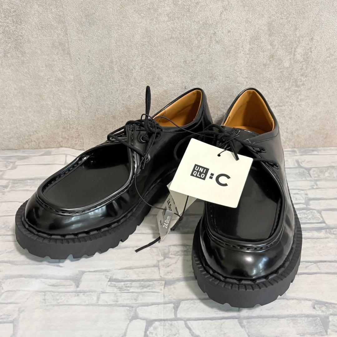 人気 新品 UNIQLO ユニクロC レースアップシューズ - メルカリ