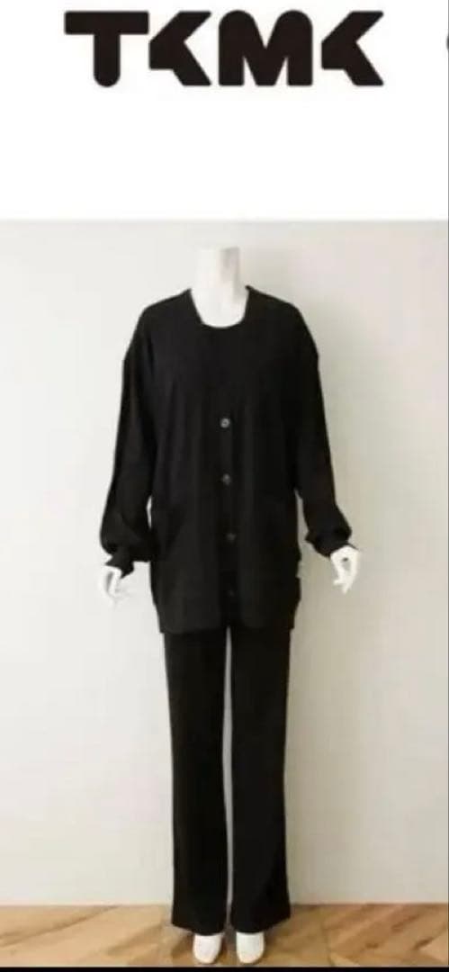 タキマキTKMK ラウンジウェアセット ブラック サイズ1 滝沢眞規子