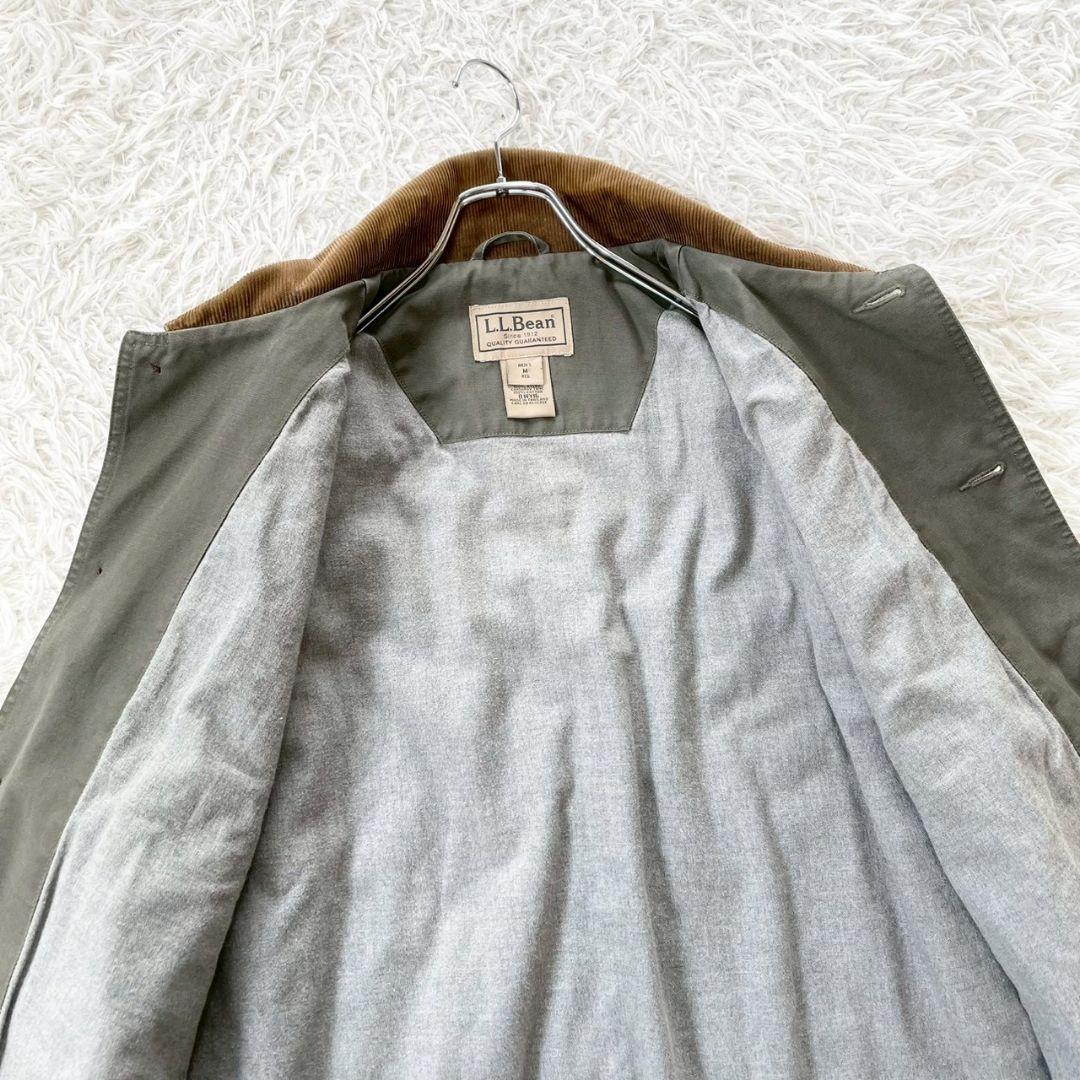 L.L.Bean　エルエルビーン　ハンティング　ジャケット　襟袖コーデュロイ
