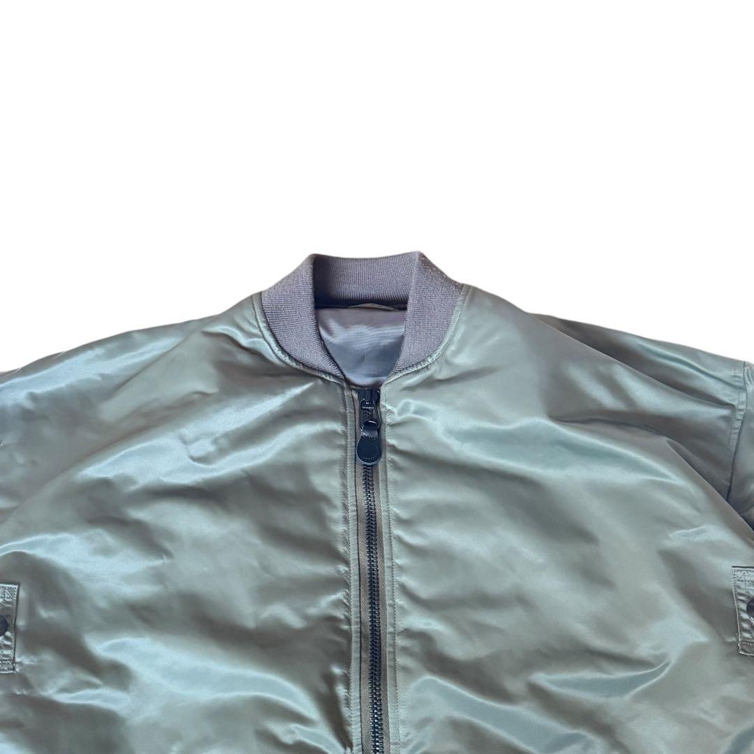 ✨美品✨ leno MA-1 サイズ2オリーブ ビックサイズ - メルカリ