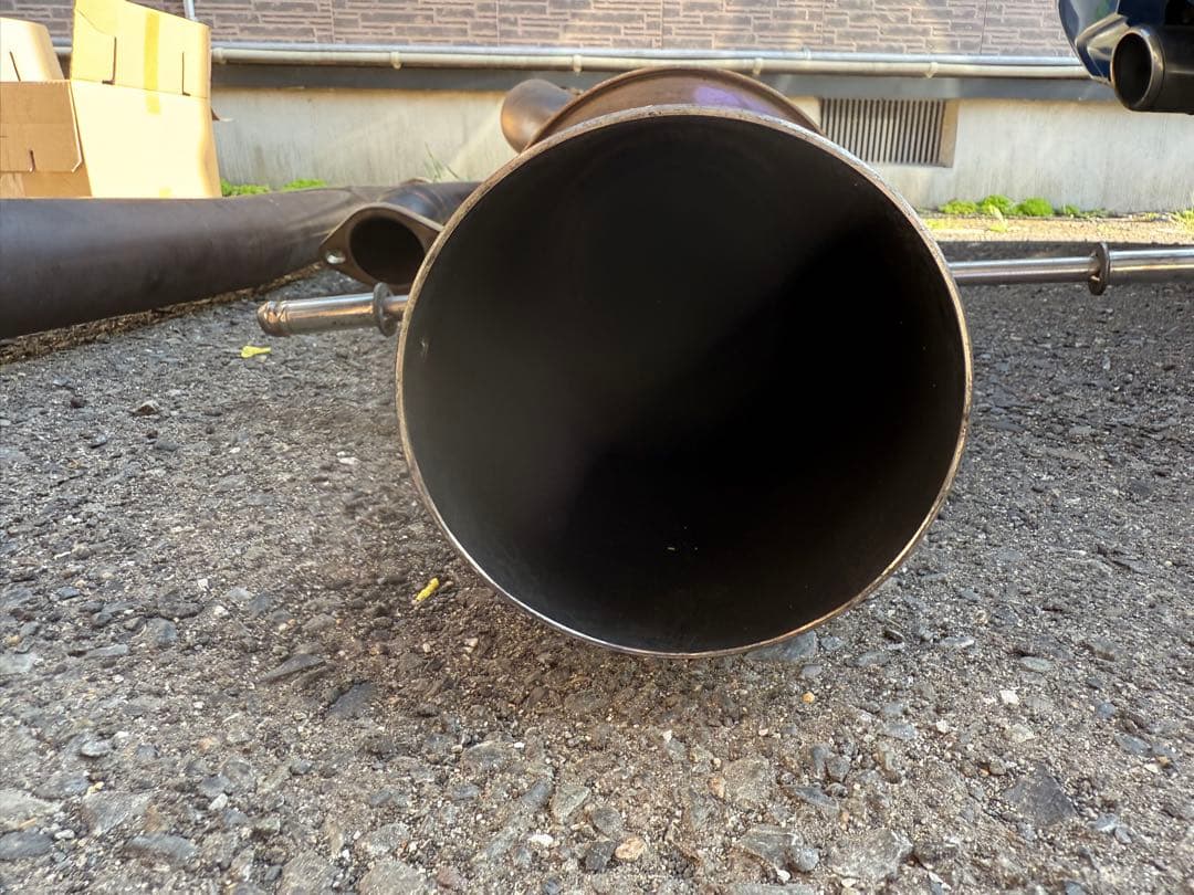 GDB 鷹目用 メーカー不明 マフラー 砲弾 ECV 競技用？ - メルカリ