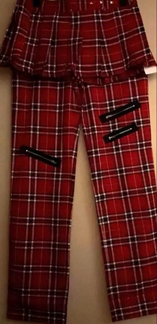 美品　bodyline ボンテージパンツ　スカート付き　パンク　ロック ビビッドグルーミー ボンテージパンツ – ACDC RAG