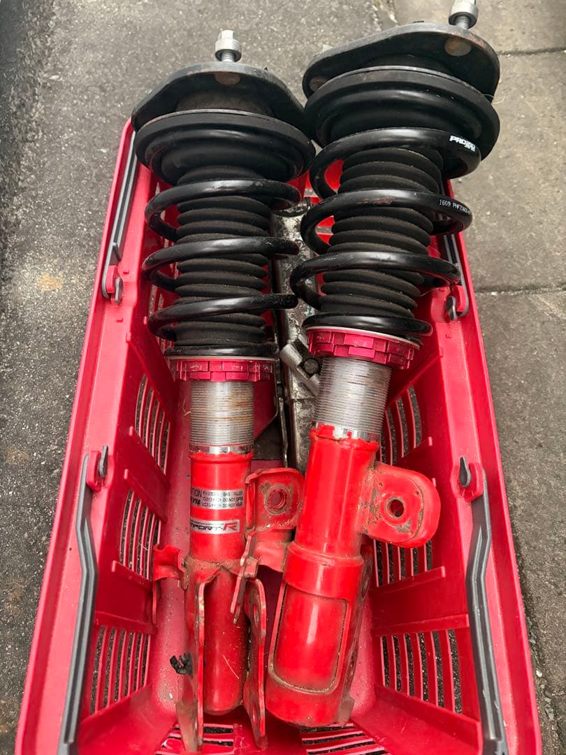 zvw30プリウスTanabe サスペンション　フロント　車検戻しに TANABE（タナベ） プリウス ZVW30 車高調 サステックプロCR CRZVW30TRK