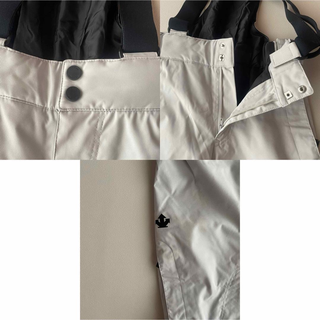 5488【美品】デサント スキーウェア 上下セット ビブパンツ 中綿入り