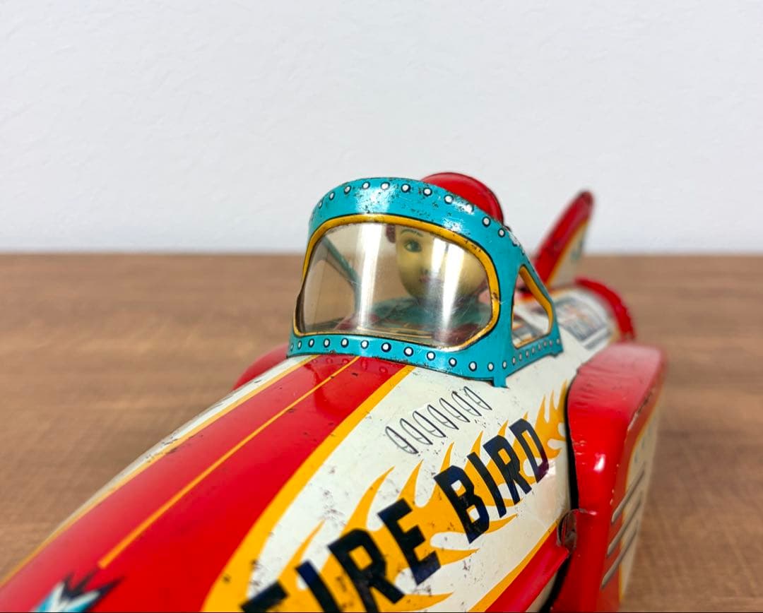 増田屋 モダントーイ ブリキ スペースロケット 昭和レトロ 玩具