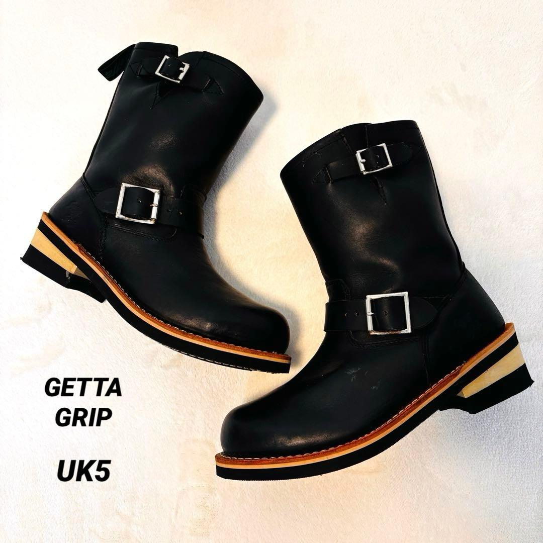 【極美品】Getta Gripゲッタグリップエンジニアブーツ　レディース24cm GETTA GRIP - Getta grip のエンジニアブーツの通販 by ばん's shop