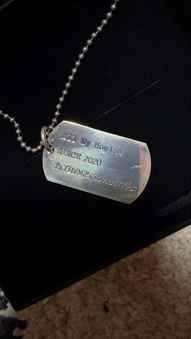 ZORN all my homies ドッグタグ シルバー925 - メルカリ