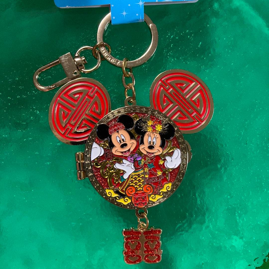 おまけ付き 新品 香港ディズニー ミラー付キーホルダー - メルカリ