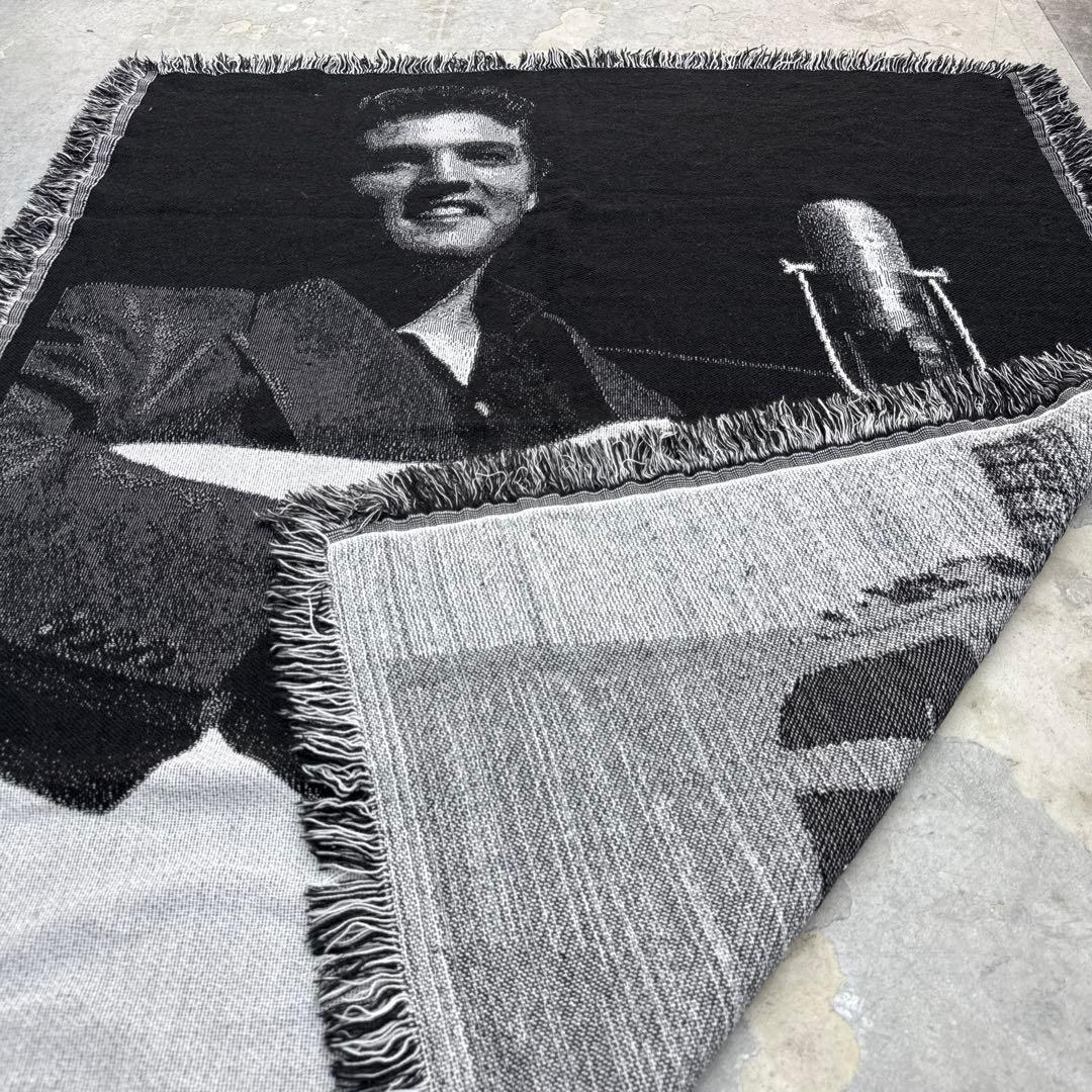 エルビスプレスリー ブランケット マルチカバー ラグ 142x118