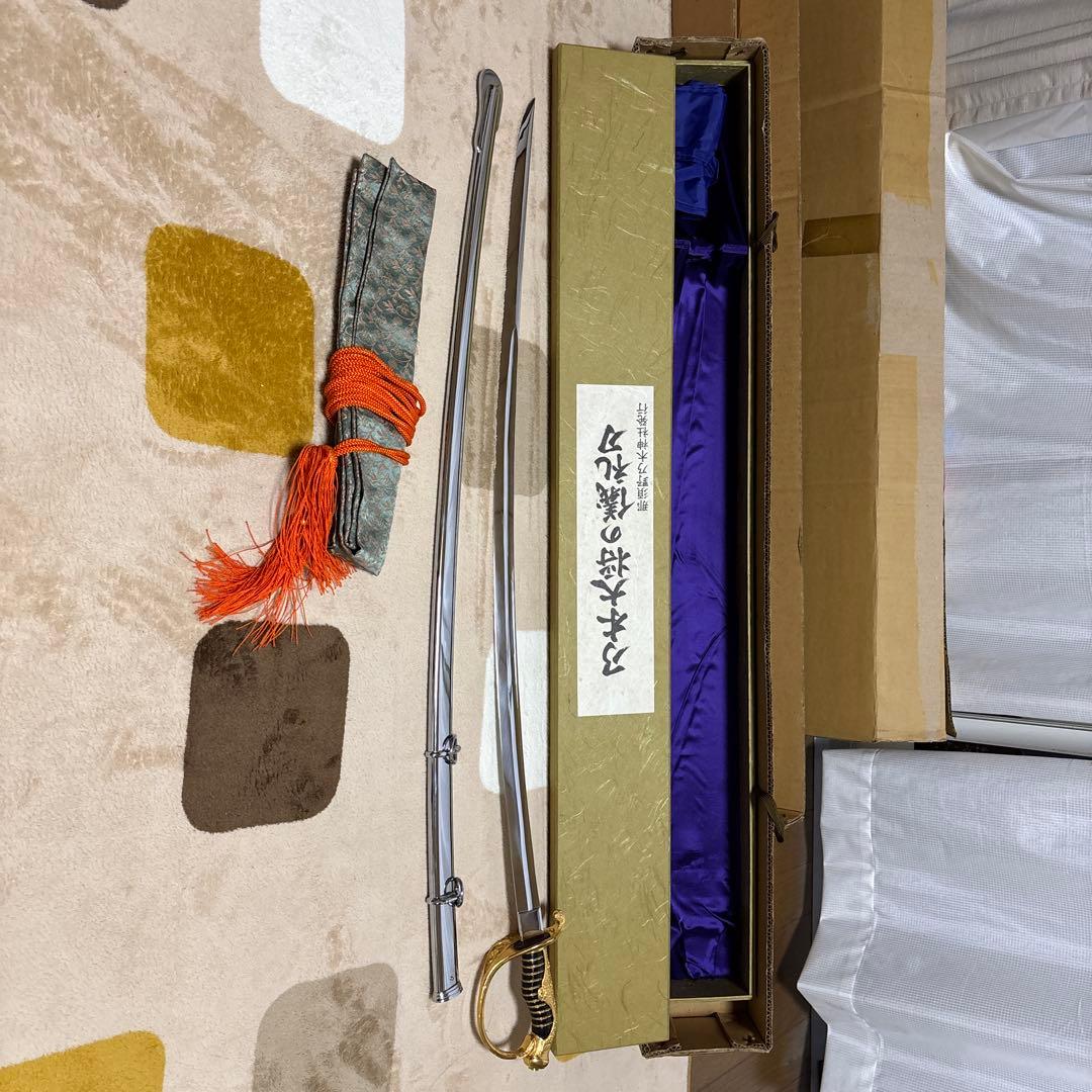 乃木大将の儀礼刀　模造刀　美品 希少・限定版フルセット完備】模造刀 サーベル 乃木大将の儀礼刀 認定