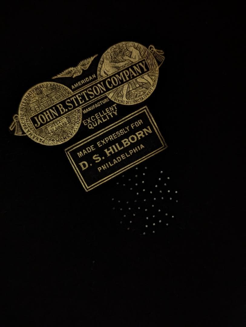 59cm Stetson 20sヴィンテージ ボーラーハット Lサイズ - メルカリ