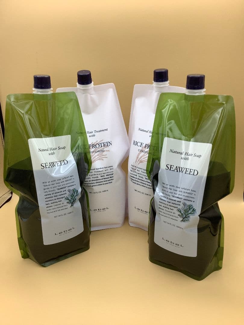 ナチュラルヘアソープ＆トリートメント 1600ml 2セット LebeL（ルベル） ナチュラルヘア ソープ ＆ トリートメント 2本セット