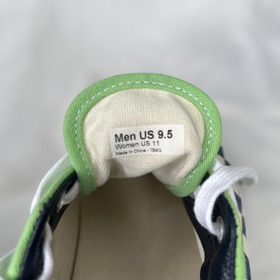 VANS Era Van Doren チェッカー/グリーン 27.5cm