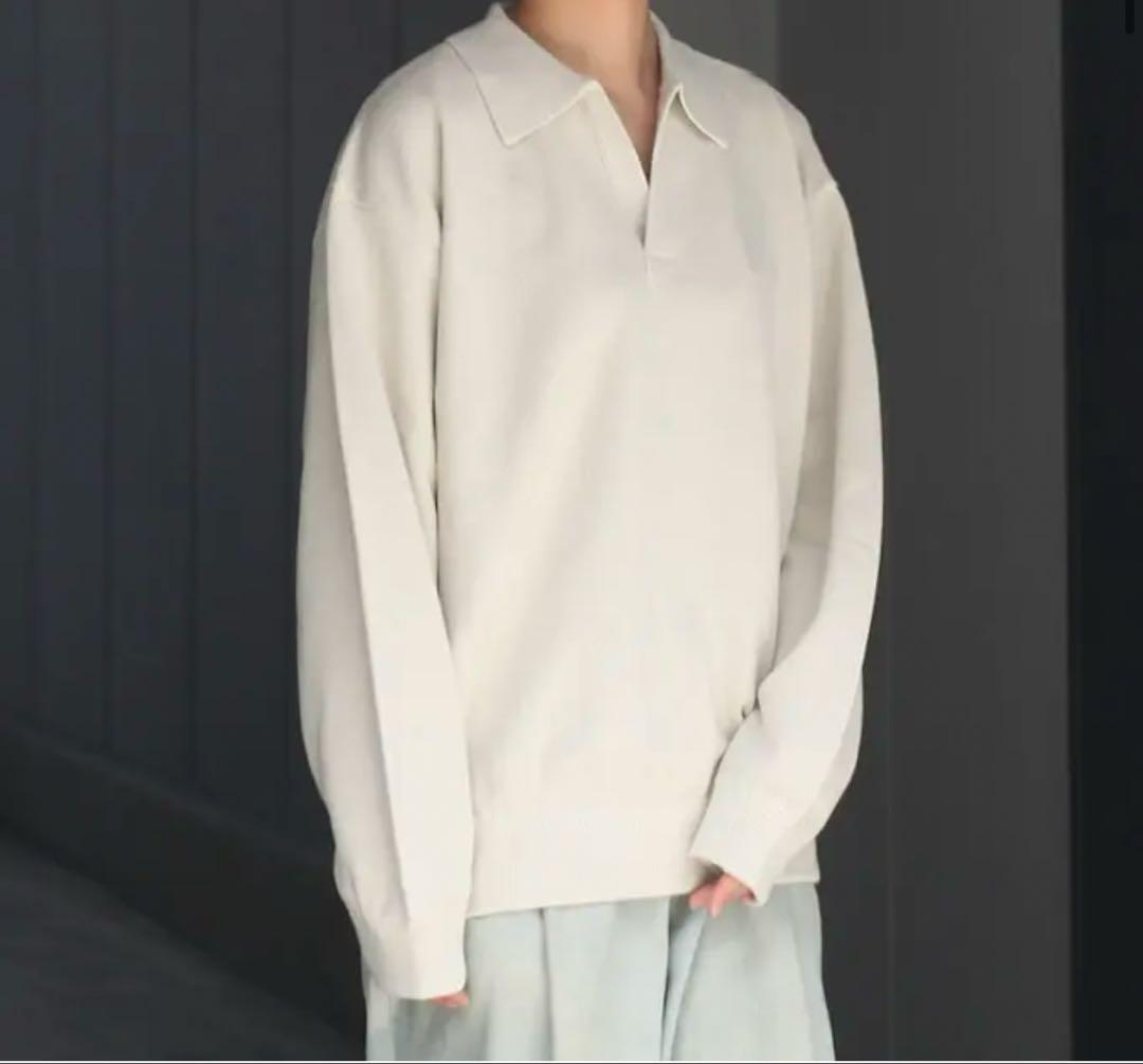 トップス crepuscule Moss Stitch Skipper crepuscule - 【再販売通知受付可能】CO/WO Moss Stitch Skipper