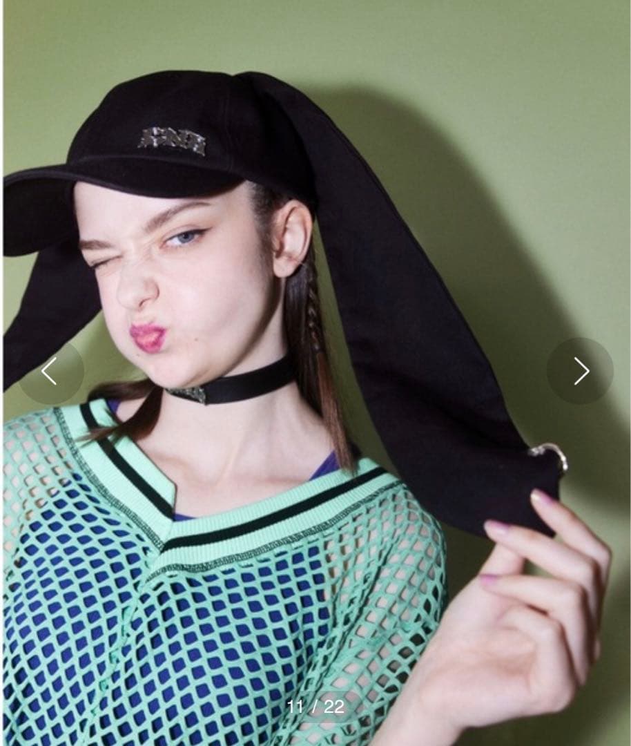 Candy Stripper CND BUNNY EAR キャップ うさぎ耳の通販はau PAY